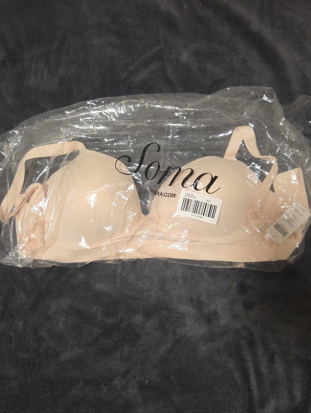 Soma Enbliss Wireless Bra -color Porcelain